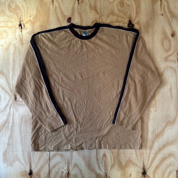 Vintage Foot Locker Two-Tone Long Sleeve Ringer Tee - Size 2XL - Picture 1 of 5